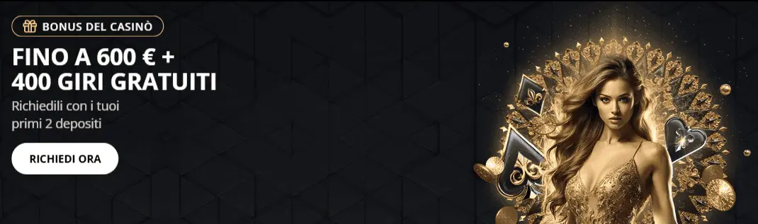 Bonus di benvenuto Lex Casino